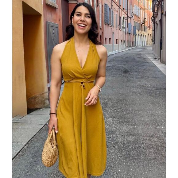 RARE!!! ZARA Halter Neck Dress NWT - Picture 6 of 16